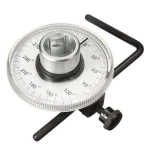 Detalle del medidor de ángulo 1/2'' goniometro para llave dinamométrica TSX TOOL