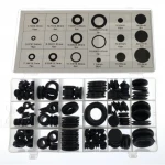 125pcs Assortiment de Passacables, Passafils i Taps Cecs - 12 Mides