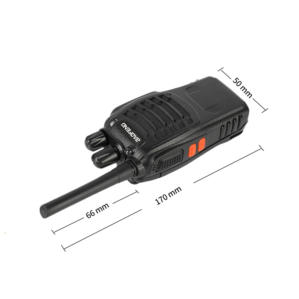 2 x Walkie-talkie Baofeng BF-88E PMR446 - Comunicació clara i potent