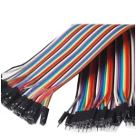 40 pcs Cable Dupont Mascle-Femella 30cm per a Arduino, Breadboard i Projectes Arduino