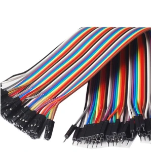 40 pcs Cable Dupont Mascle-Femella 30cm per a Arduino, Breadboard i Projectes Arduino