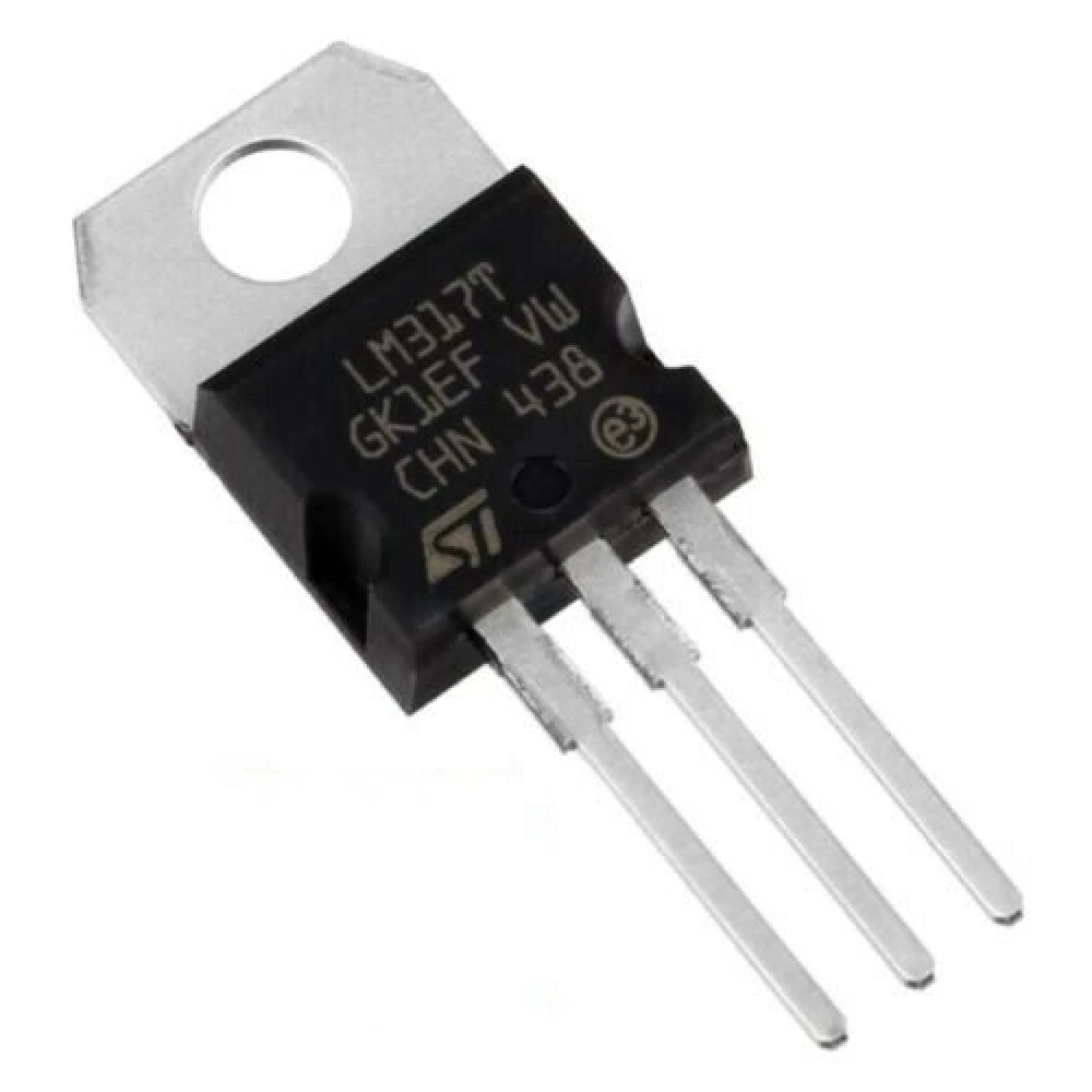 5pcs LM317T Regulador de Tensió Ajustable 1.2V-37V 1.5A TO-220