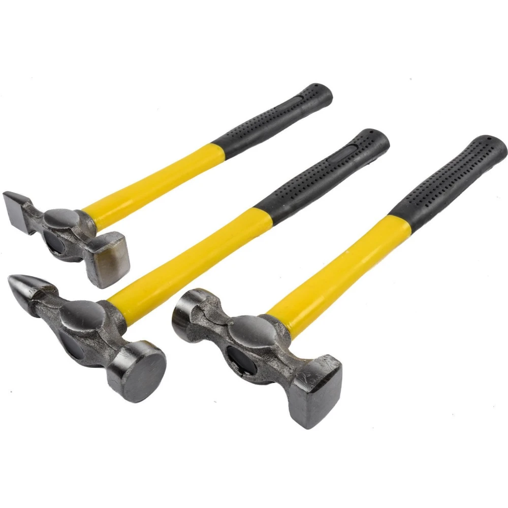 Set de 7 piezas de martillos y tases para reparación de carrocería de coche