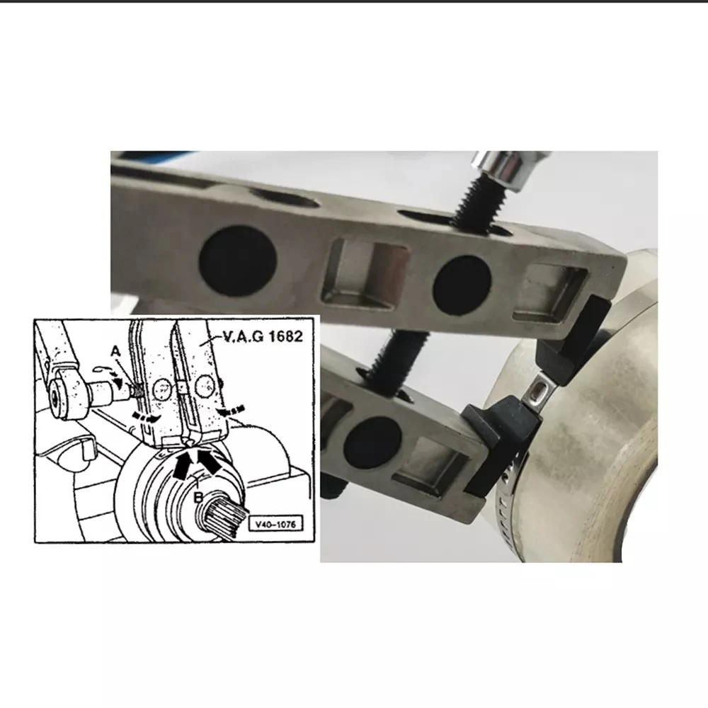 Alicates per abraçadora de banda CV d’alta resistència 3/8 TSX TOOL
