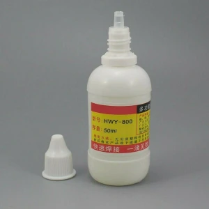 Àcid per a soldadura zinc alumini 50ml HLY-800 per a metalls diversos