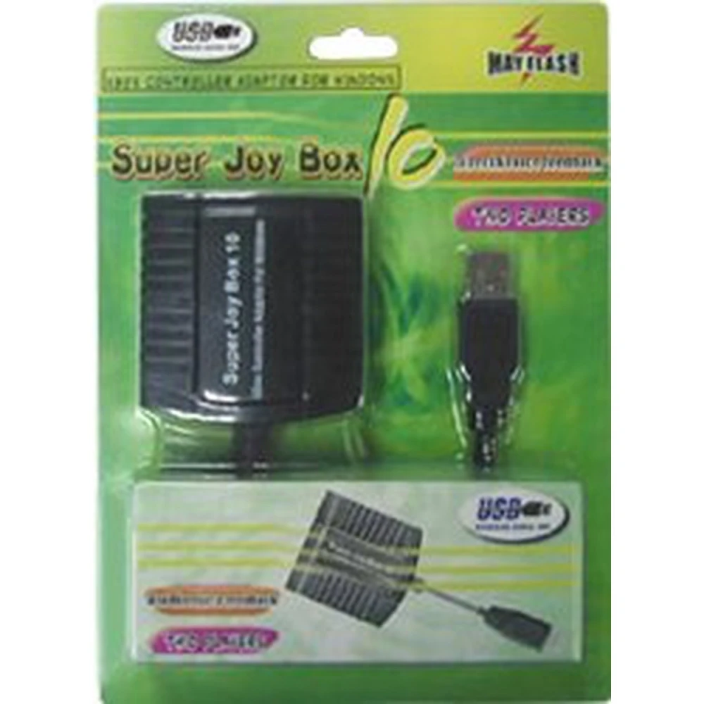Adaptador 2 comandaments Xbox a PC (SUPER Joy Box 10) amb configuració total