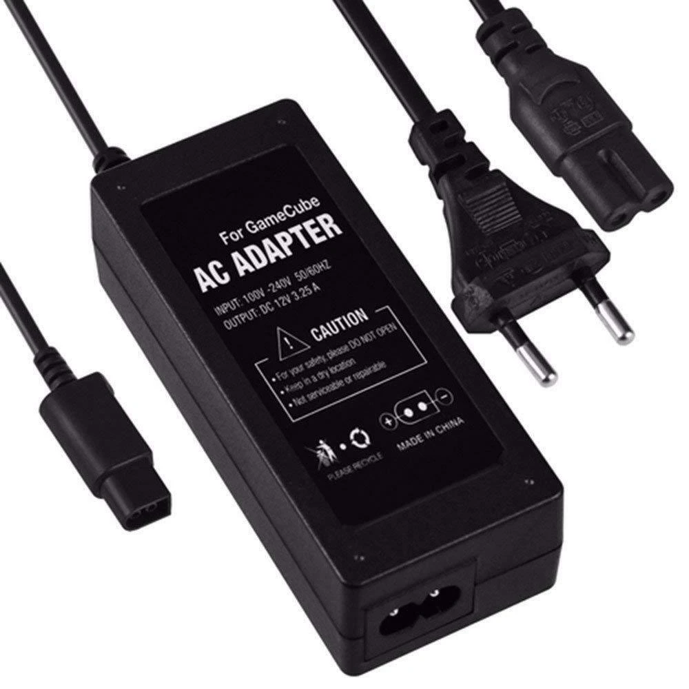 Adaptador alimentación Nintendo GameCube enchufe EU - fuente AC/DC compatible