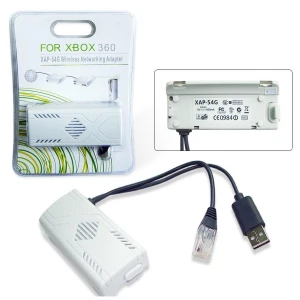 Adaptador de xarxa sense fil Xbox 360 compatible per a connexió WiFi estable