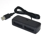 Adaptador doble port SNES per a PC i Android - Controlador 2 jugadors USB