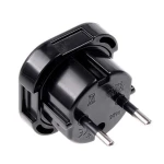 Adaptador d’endoll UK a europeu de 3 pins per a ús a Espanya