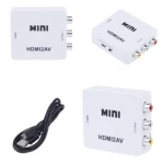 Adaptador HDMI a RCA - Conversor de senyal HDMI a AV RCA NTSC/PAL Satkit