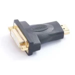 Adaptador HDMI mascle a DVI femella per a connexió de vídeo digital