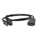 Adaptador HDMI per a mòbil a TV universal compatible amb iOS i Android 1080P