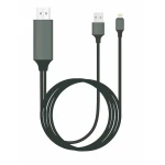 Adaptador Lightning a HDMI per a iPhone - Cable HDTV Apple compatible amb iOS
