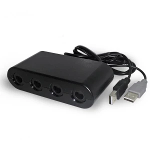 Adaptador de comandaments GameCube per a Nintendo Wii U i PC compatible amb Super Smash Bros