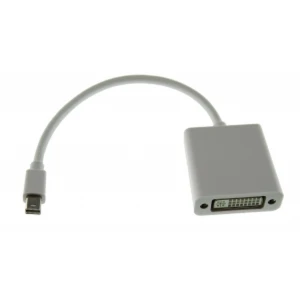 Adaptador Mini DisplayPort a DVI per connectar Mac i PC a monitors externs