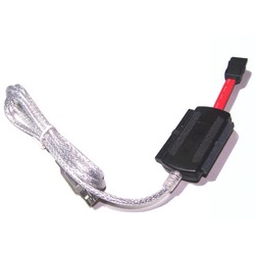 Adaptador USB 2.0 per a discos durs IDE i SATA compatible i eficient