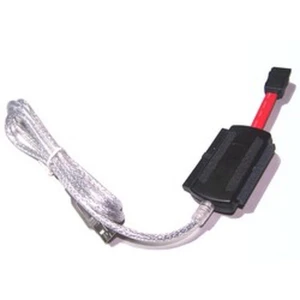 Adaptador USB 2.0 per a discos durs IDE i SATA compatible i eficient