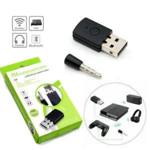 Adaptador USB Bluetooth PS4 per a auriculars amb micròfon 4.0