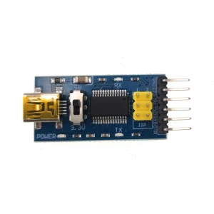 Adaptador USB FTDI FT232RL per a Arduino Mini Port amb selecció 3.3v i 5v