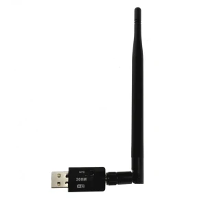 Adaptador USB WiFi Realtek RTL8192EU amb antena 300mb (802.11B/G/N)