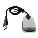Adaptador VGA USB per a pantalla addicional compatible amb Windows i Linux