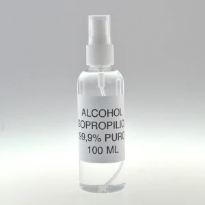 Alcohol isopropílic 100 ml amb vaporitzador per a neteja i desinfecció