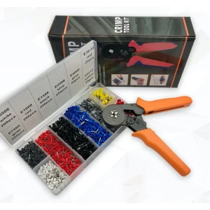 Alicates de crimpatge amb terminals 0.25-10 mm² - Kit de 1200 peces