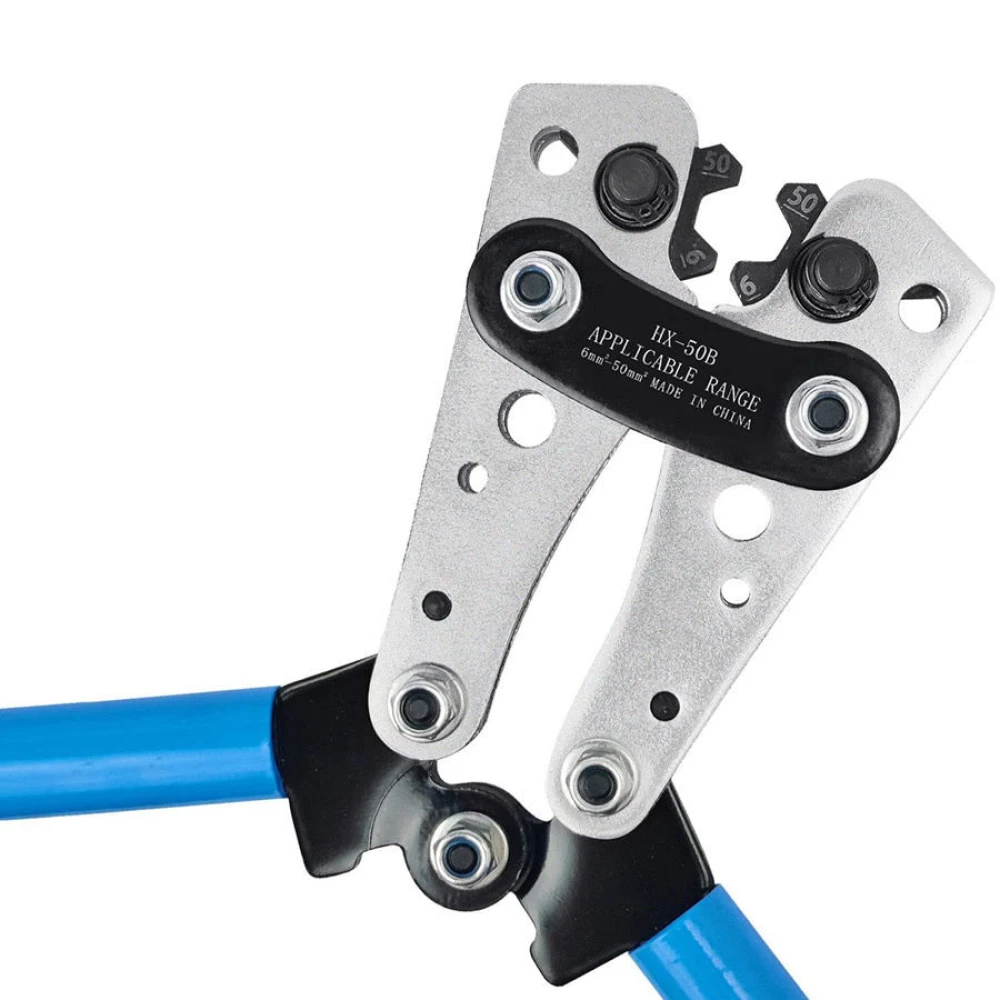Herramienta robusta para crimpado de cables de 6 a 50 mm²