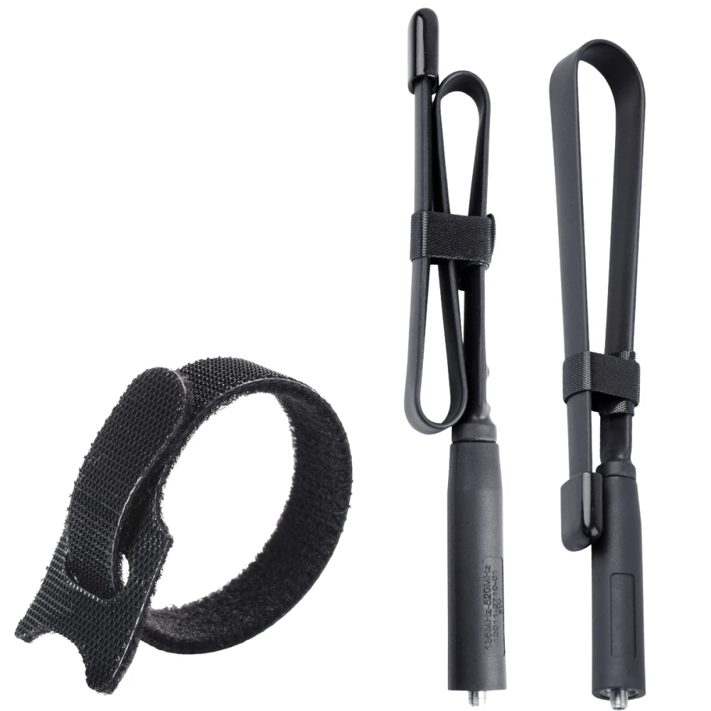 Antena tàctica plegable Baofeng de llarg abast per a walkie-talkie