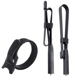 Antena tàctica plegable Baofeng de llarg abast per a walkie-talkie