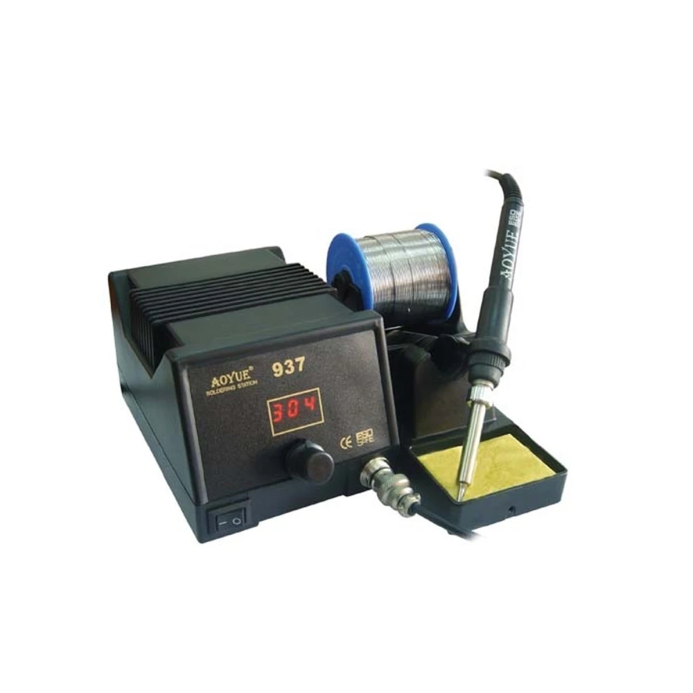 Estació de soldadura professional Aoyue 937 amb control digital per microprocessador