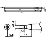 Aoyue LF-24D punta soldador amb resistència inclosa per a estacions de soldadura