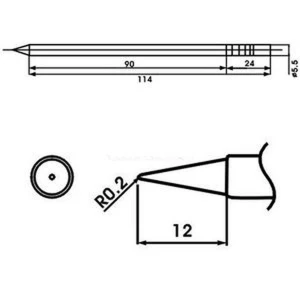 Aoyue LF-LB punta de soldador amb resistència inclosa per a estació de soldadura