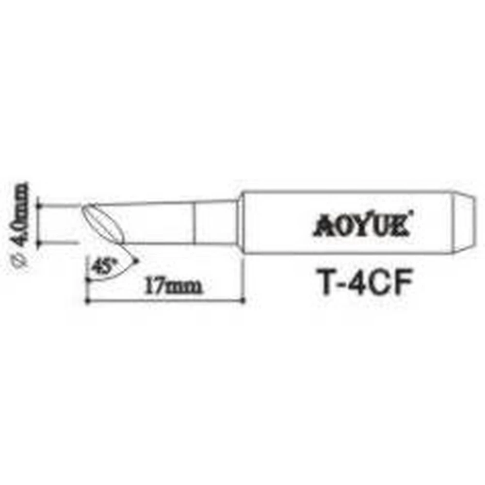 Punta de recanvi Aoyue T4cf per a soldador compatible i duradora