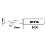 Aoyue TS6 punta de soldador de recanvi per a estació de soldadura