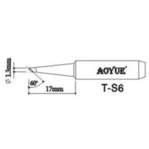 Aoyue TS6 punta de soldador de recanvi per a estació de soldadura