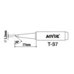 Punta de soldador Aoyue Ts7 de recanvi compatible i duradora