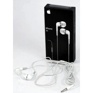 Auriculars per a iPhone 3G 3GS 4 5 5s amb micròfon i jack 3.5mm