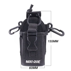 Funda walkie-talkie Baofeng MSC-20E de niló resistent i còmoda