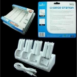 Base de càrrega 4 comandaments Wii amb 4 bateries per a Wii Remote - càrrega simultània