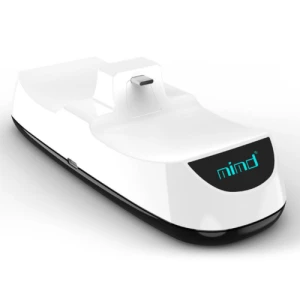 Base de càrrega doble PS5 compatible amb comandaments DualSense color blanc