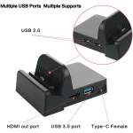 Base dock portàtil per a Nintendo Switch - mini dock HDMI USB
