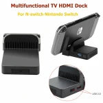Base dock portàtil per a Nintendo Switch - mini dock HDMI USB