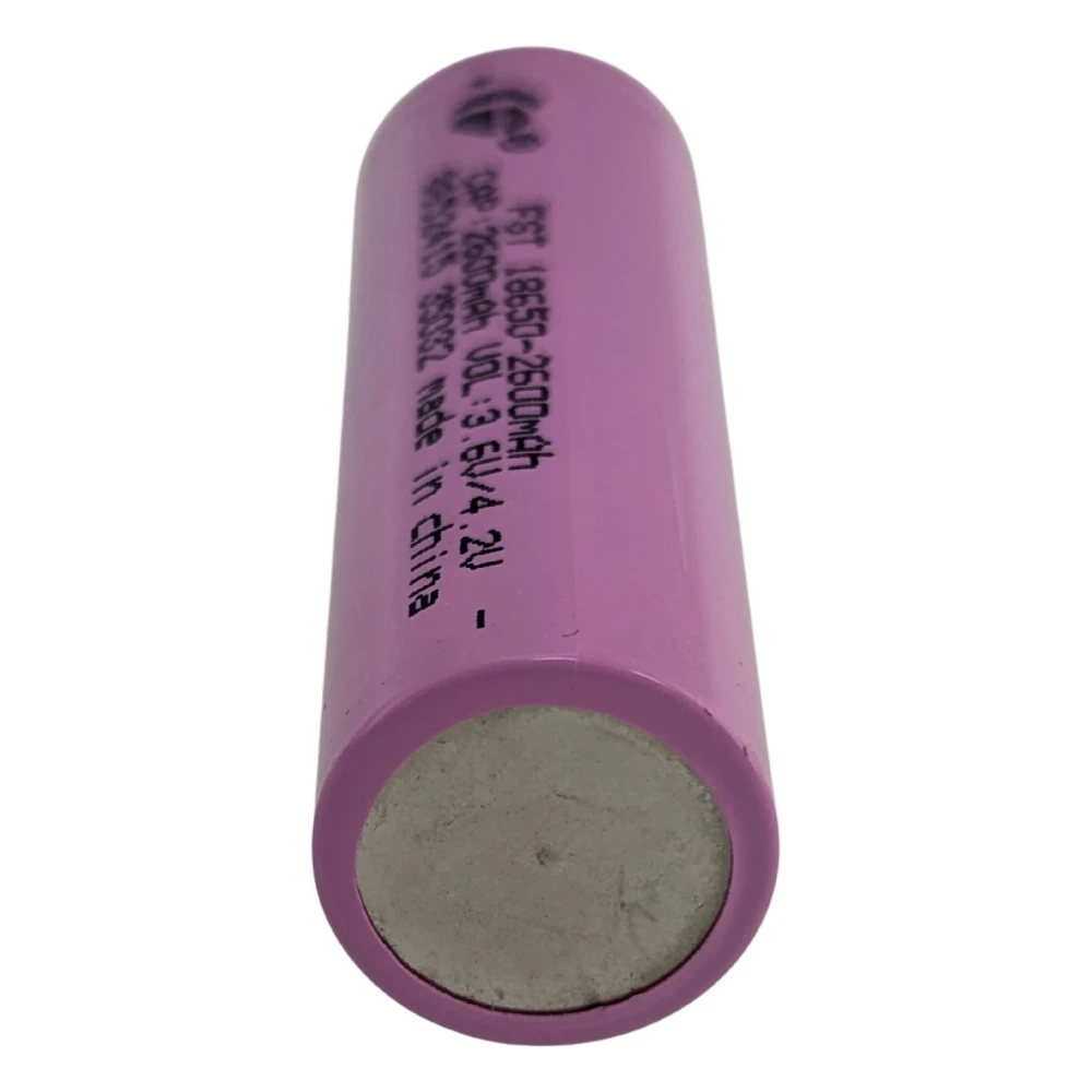 Bateria 18650 2600mAh 3,7V recarregable de liti Li-ion satkit