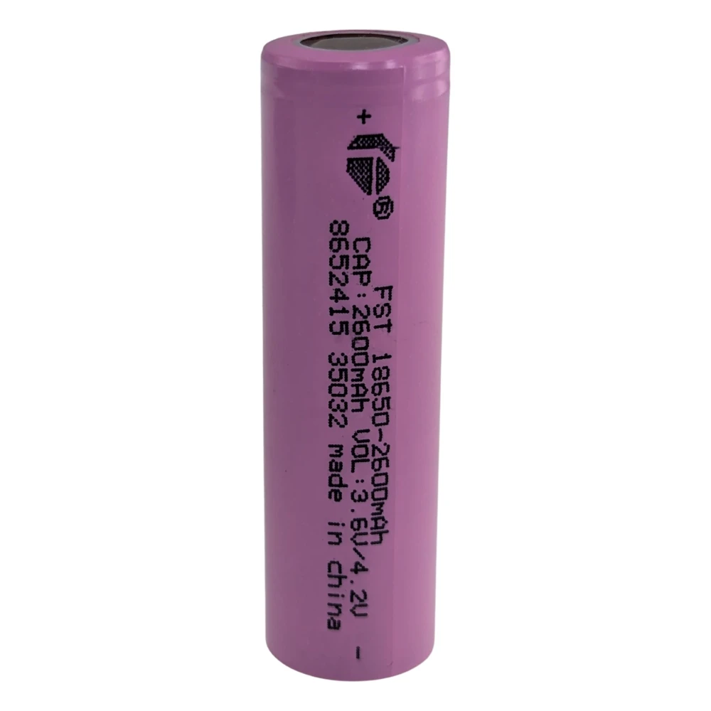 Bateria 18650 2600mAh 3,7V recarregable de liti Li-ion satkit
