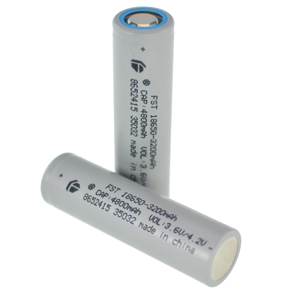 Bateria 18650 3200mAh recarregable de liti Li-ion 3,7V d'alta qualitat