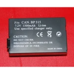 Bateria compatible Canon BP-315 per a càmeres digitals i videocàmeres