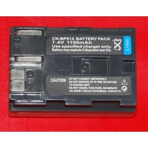 Bateria compatible Canon BP-512/514 7,4V 1500mAh per a càmeres digitals