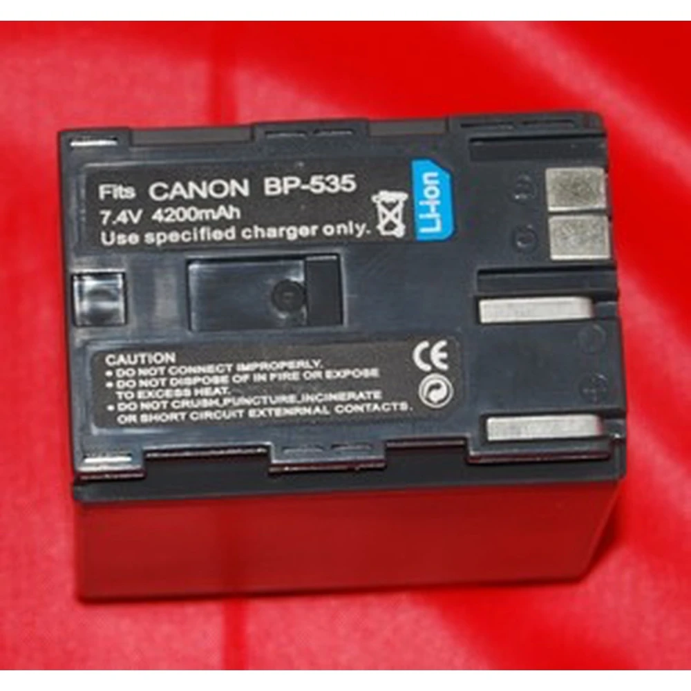 Bateria compatible Canon BP-535 per a videocàmeres Canon
